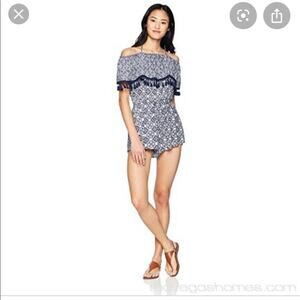 NEW Jack Women's Genesis Ikat Printed Romper